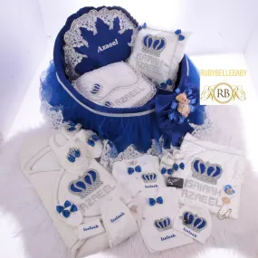33pcs HRH Crown Baby Gift Set -More Colors
