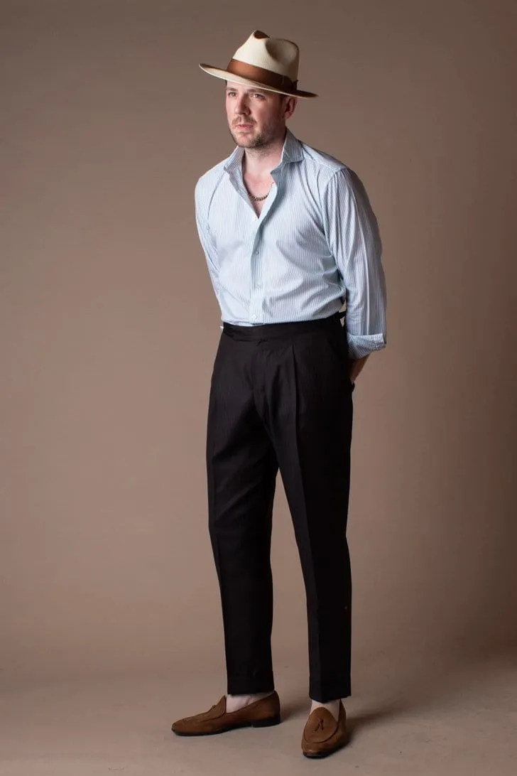 4-Season Herringbone Trouser