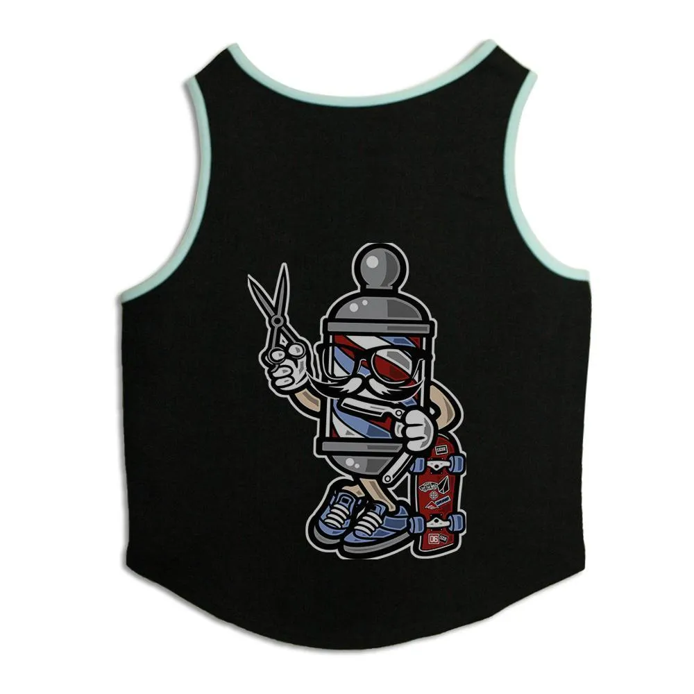 Barber Skater Dog Sweatshirt