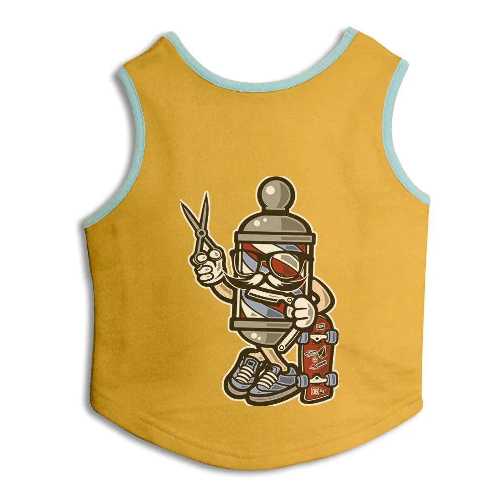 Barber Skater Dog Sweatshirt