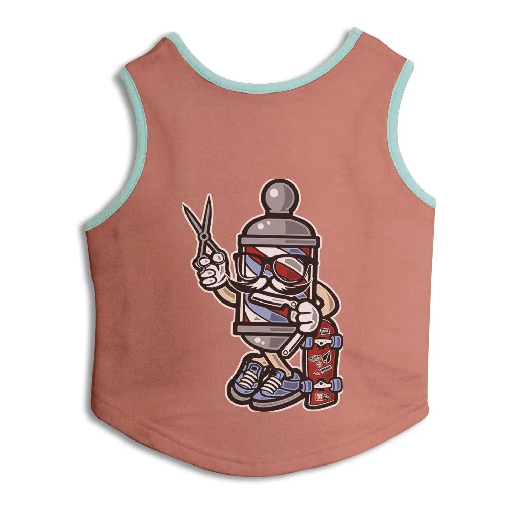 Barber Skater Dog Sweatshirt