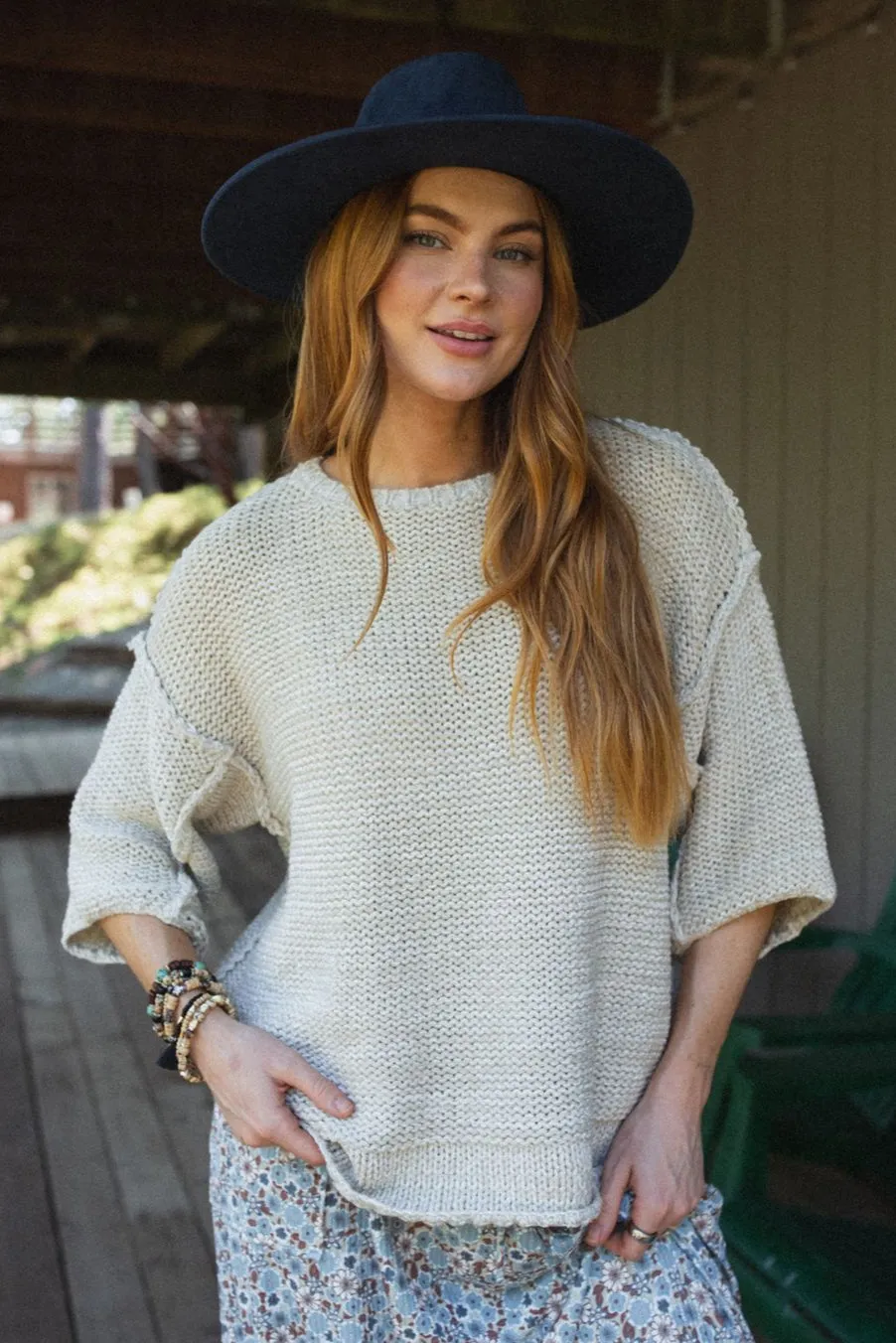 Crisp Air Sweater - Oatmeal