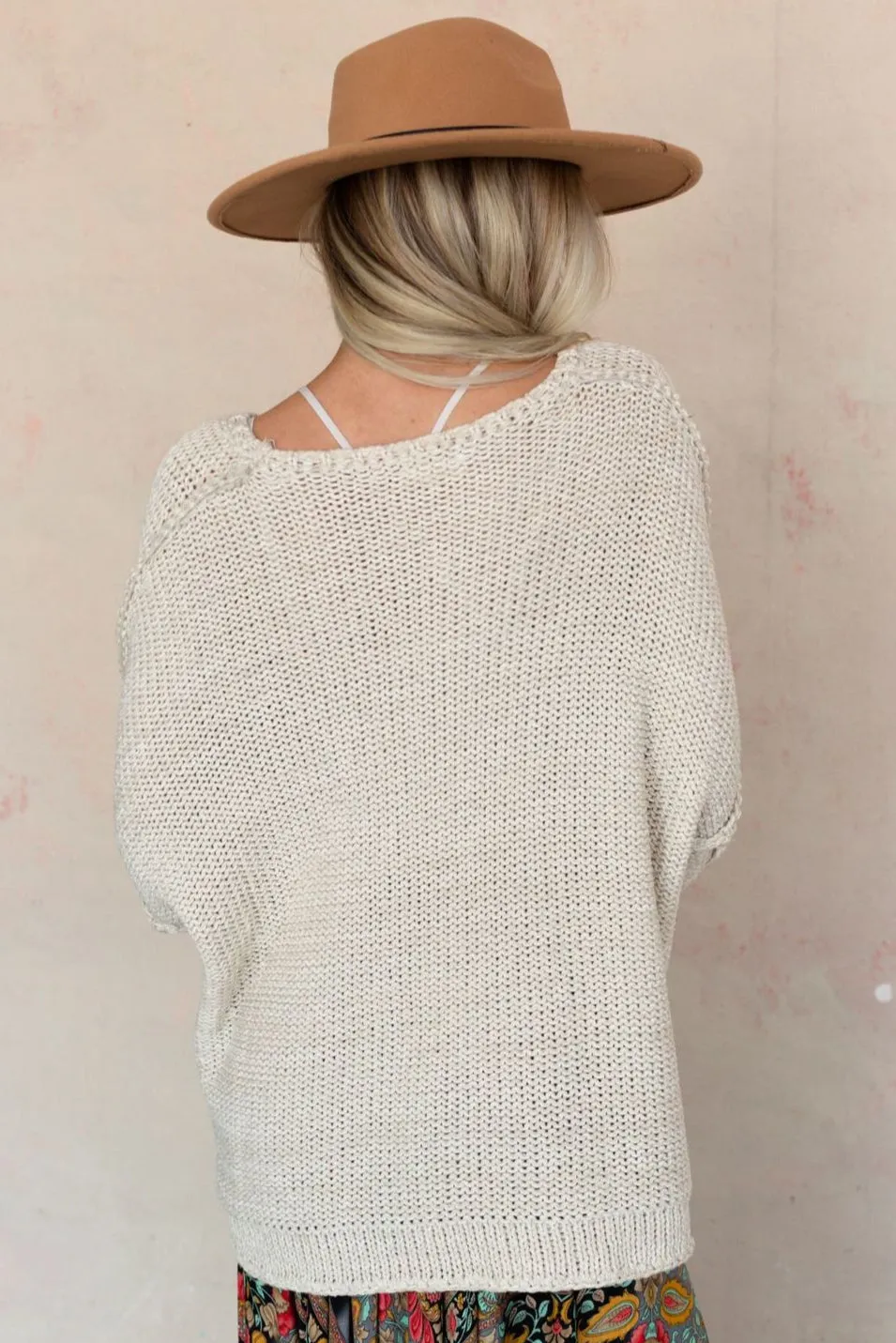 Crisp Air Sweater - Oatmeal