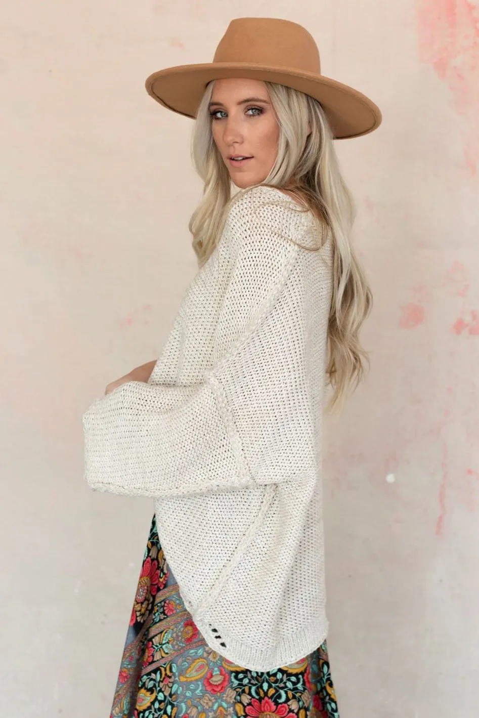 Crisp Air Sweater - Oatmeal