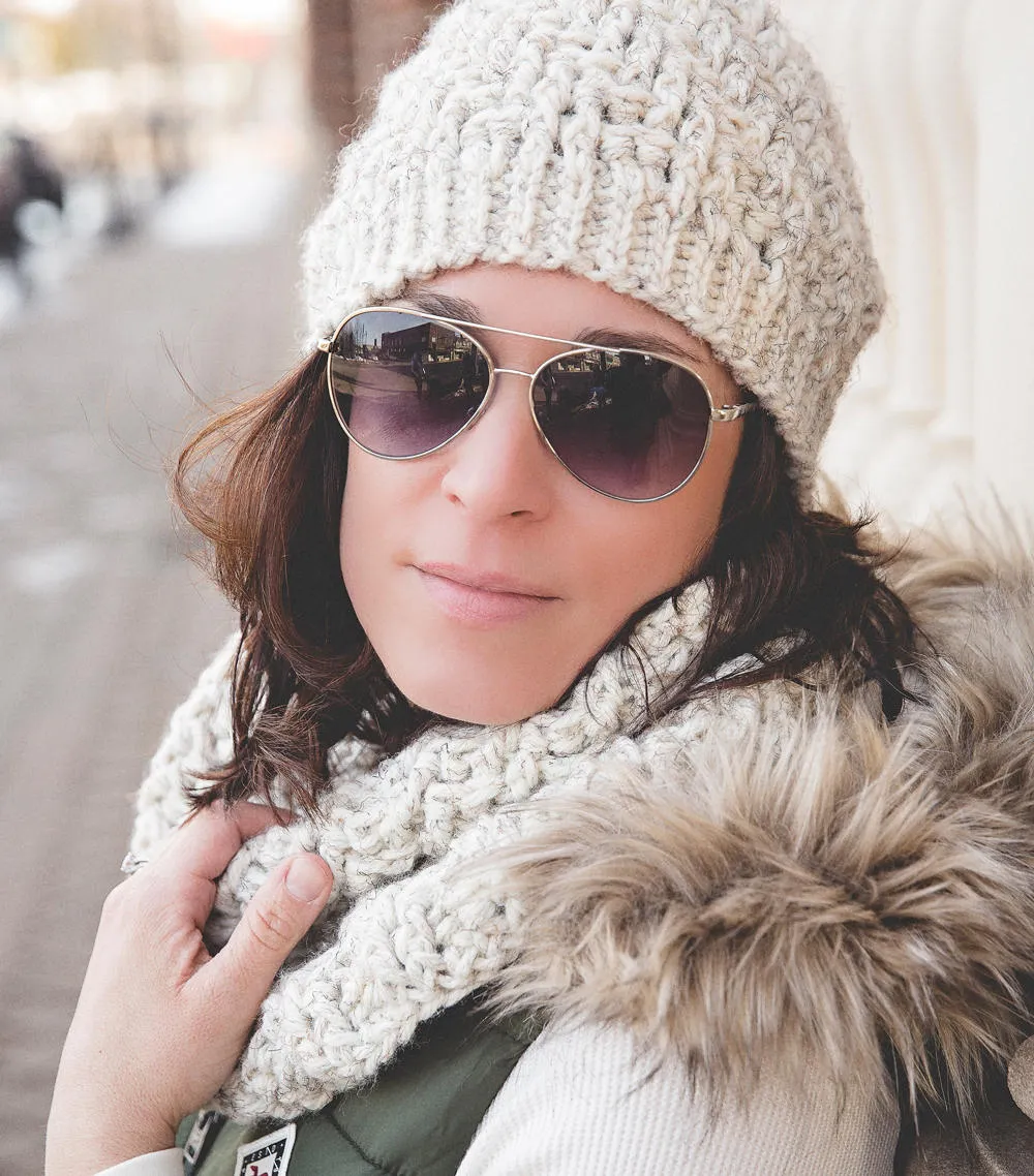 Crochet Pattern for Polar Vortex Beanie | Crochet Hat Pattern | Hat Crocheting Pattern | DIY Written Crochet Instructions