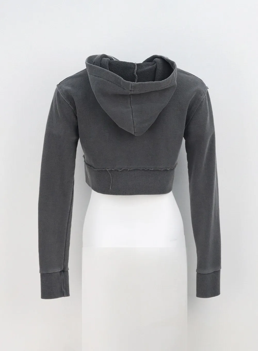 Cropped Zip-Up Hoodie CA325
