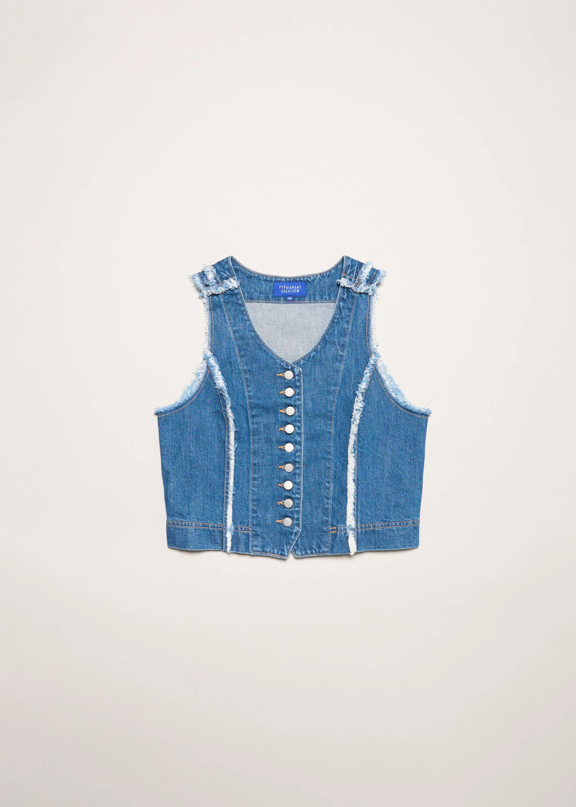 Deadline Vest ~ Indigo