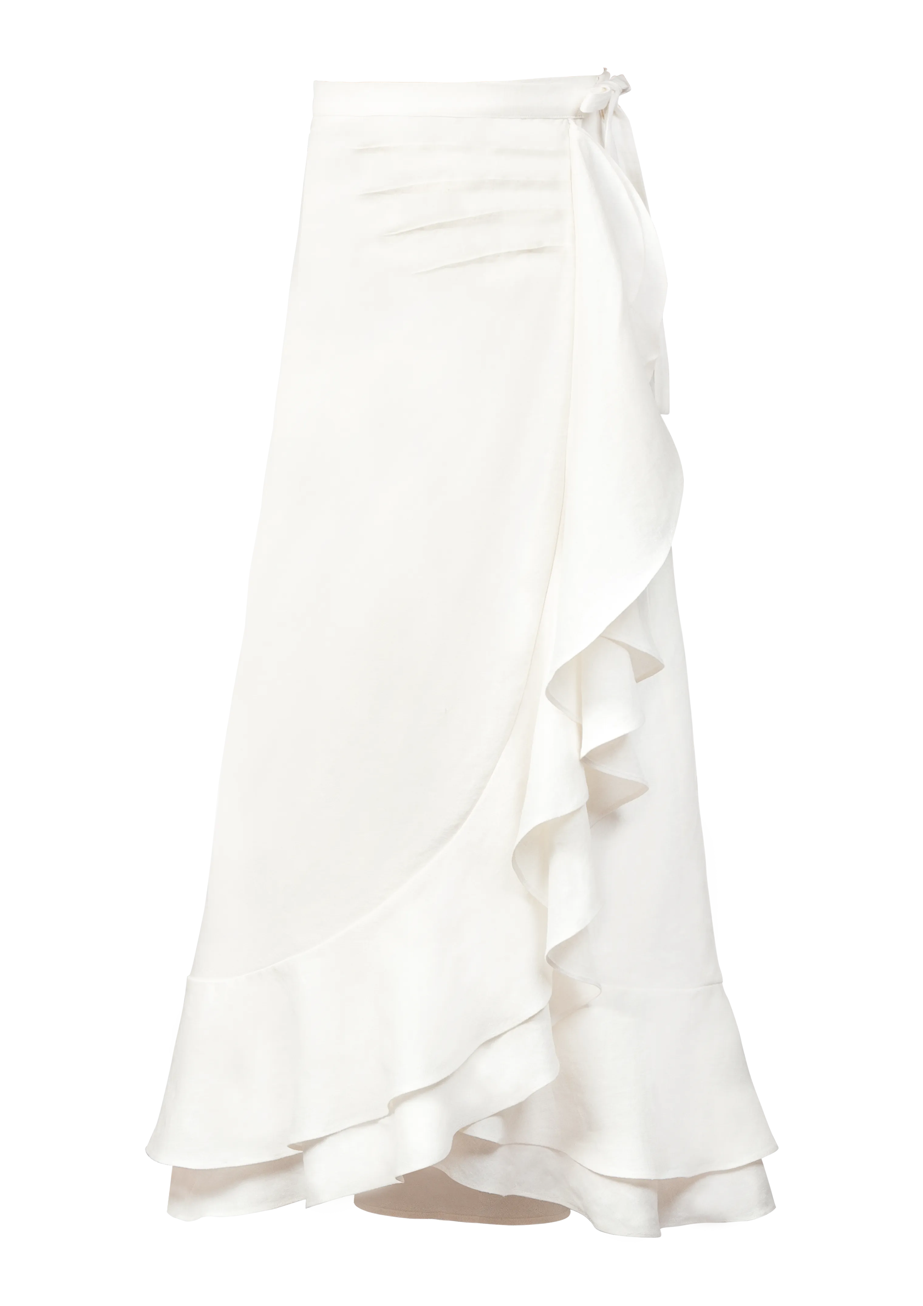 Golestan Ruffle Skirt - Off White