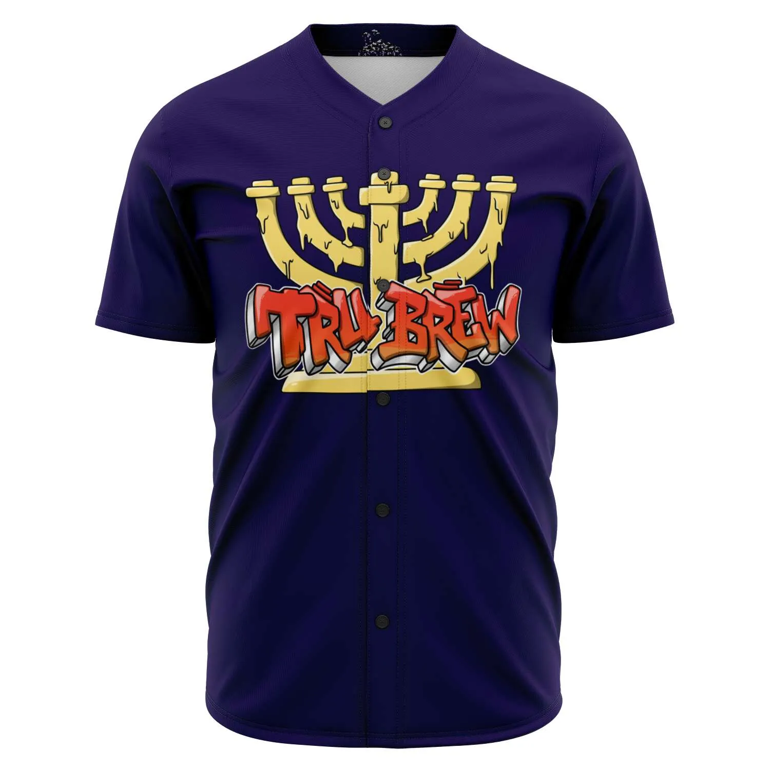 Hebrew Israelite Tru Brew Drip Royal Purple Jersey