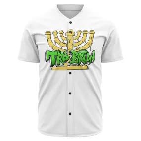 Hebrew Israelite Tru Brew Drip White Jersey
