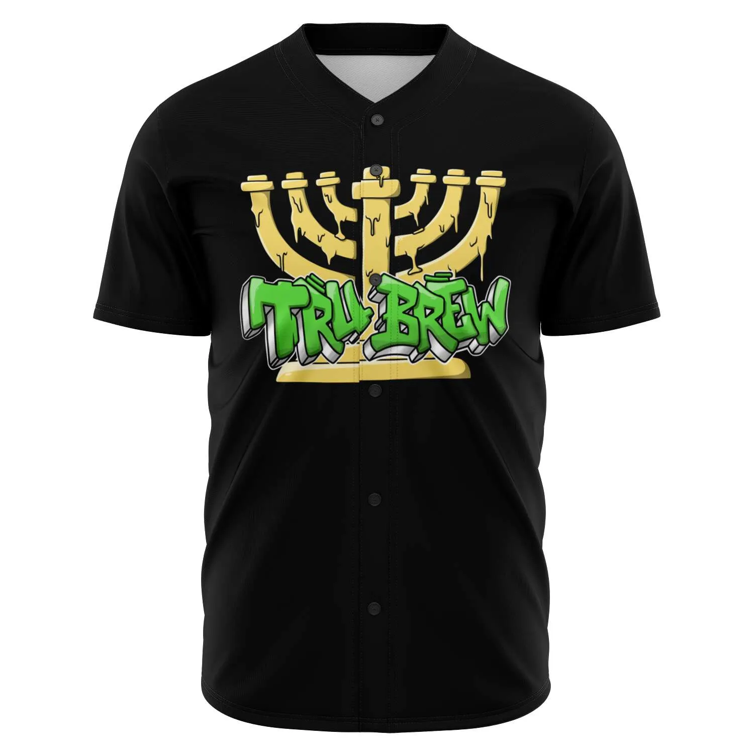 Hebrew Israelite Tru Brew Green & Black Jersey