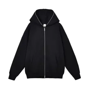 Jacket Coat Men Women Jackets Polar Fleece Zip Hooded Sweatshirt Oversized Long-sleeved Zipper Top Casual Zipup Hoodies