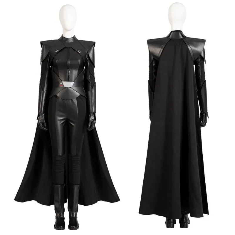 Obi-Wan Kenobi Costume Reva Sevander Third Sister Cosplay Black Cloak Outfit