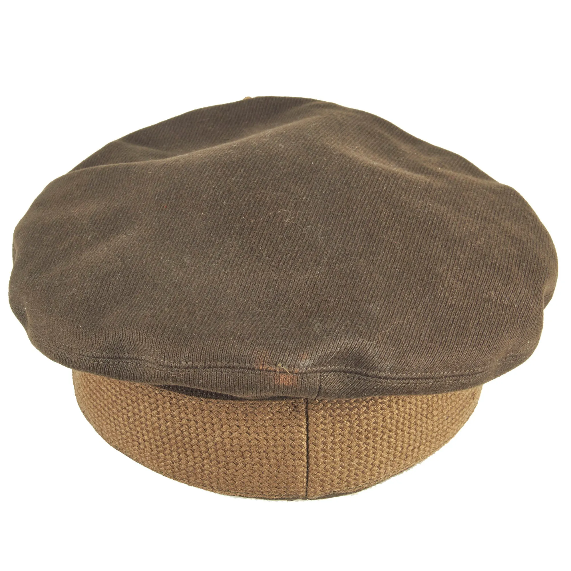 Original U.S. WWII US Army Officer’s Winter Service Crusher Cap by Luxenberg Of New York