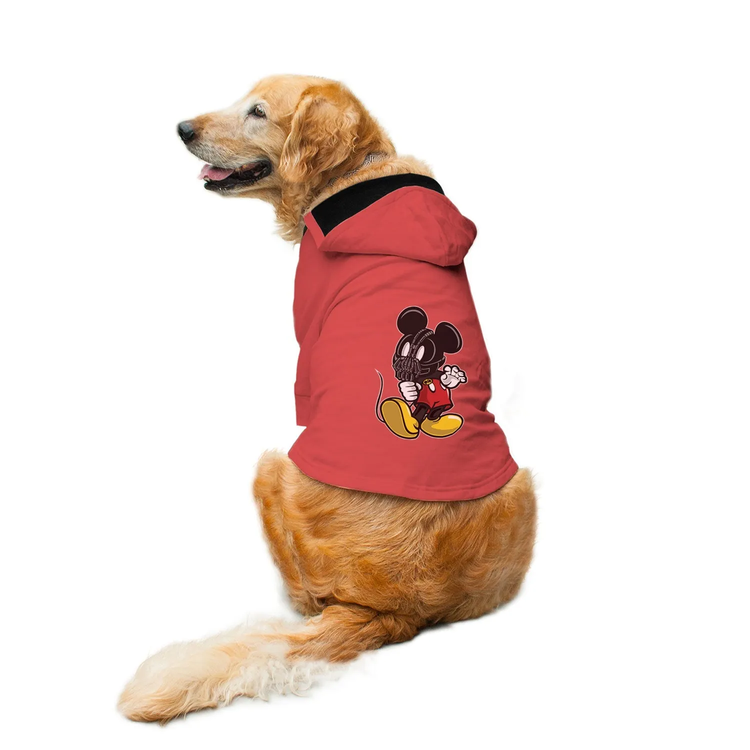 "Mouse Bane" Printed Dog Hoodie Jacket
