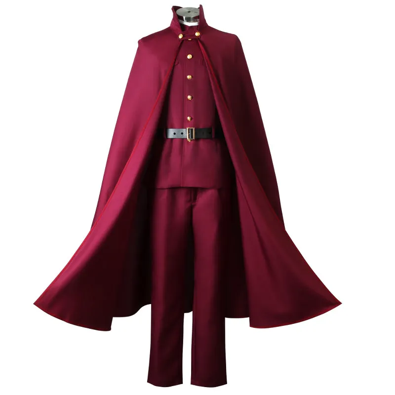 【Ready For Ship】【Size S-2XL】Dokidoki-R Anime Bungo Stray Dogs Cosplay Arindo Sansantei/Teruko Okura/Fukuchi Genichiro/Tetcho Suehiro  Costume