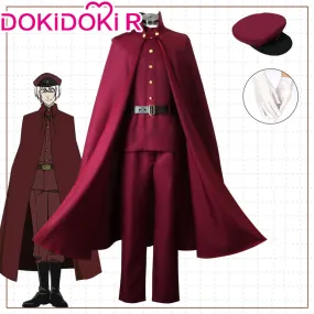 【Ready For Ship】【Size S-2XL】Dokidoki-R Anime Bungo Stray Dogs Cosplay Arindo Sansantei/Teruko Okura/Fukuchi Genichiro/Tetcho Suehiro  Costume