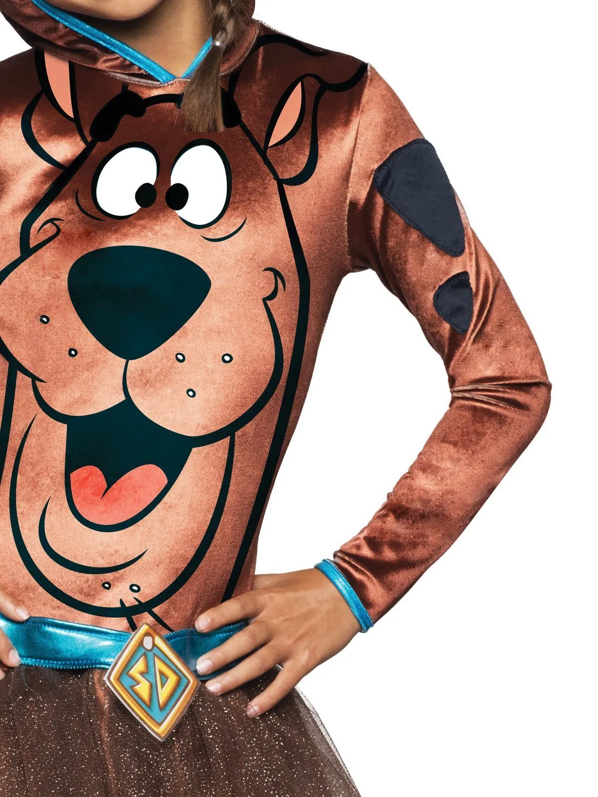 Scooby Doo Hooded Tutu Costume for Kids - Warner Bros Scooby Doo