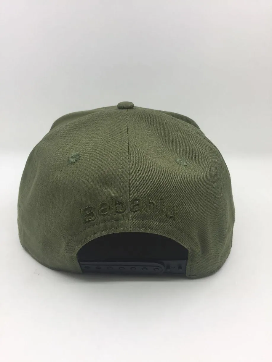 SnapBack Cap Army Green