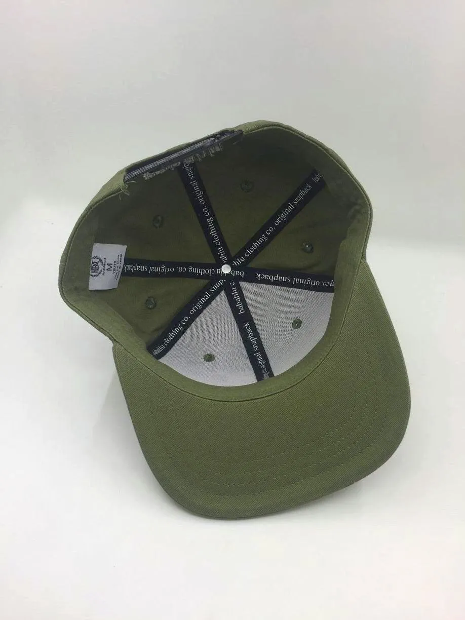 SnapBack Cap Army Green