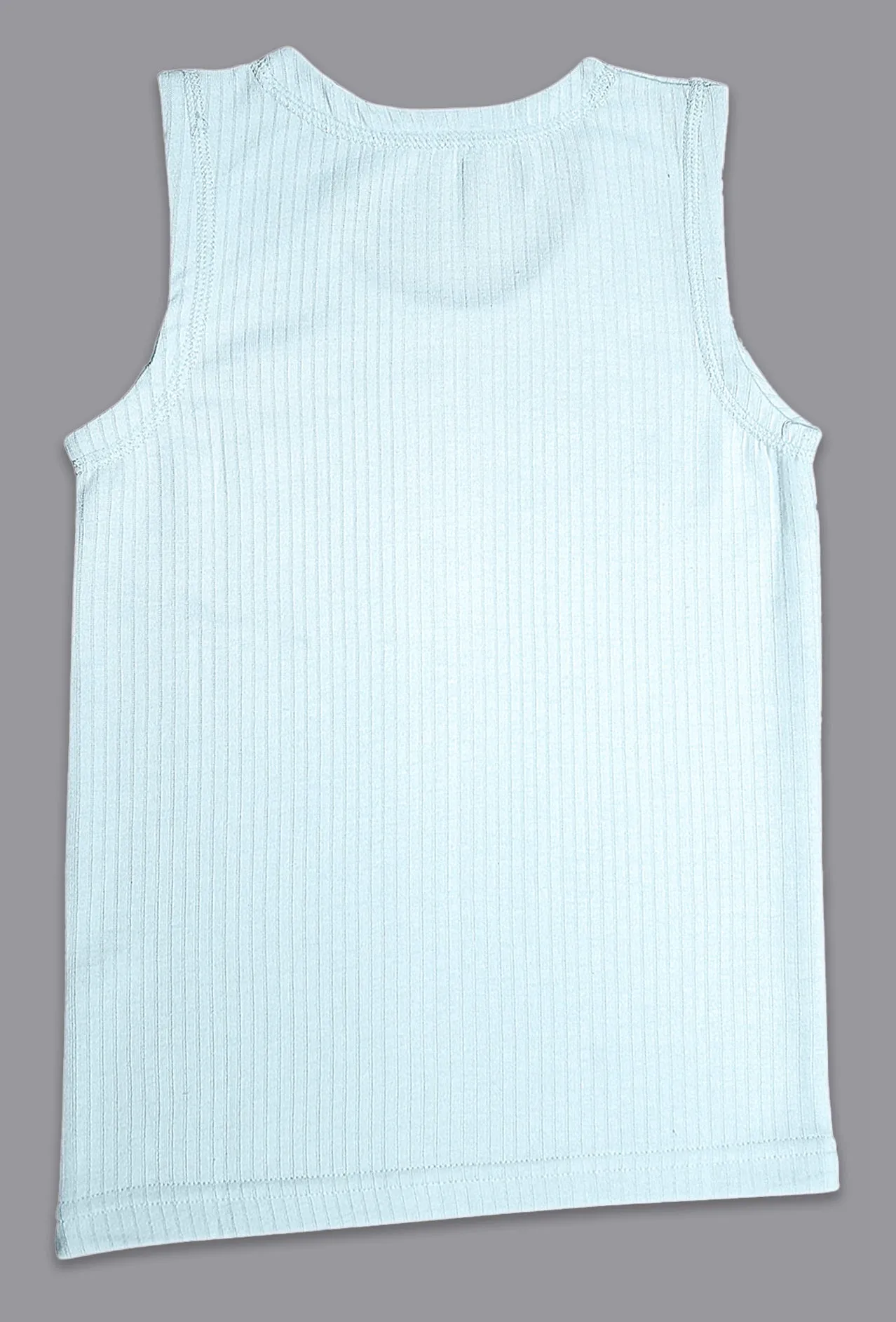 SONA Comfortable Cut Sleeves Thermal for Kids Vest Shirt Pack of 1-Sky-Blue